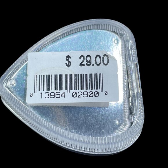 Holiday Glam Pear Cut Stud Earrings Sparkly Silver Gift NYE Coquette Jewelry - Picture 4 of 8